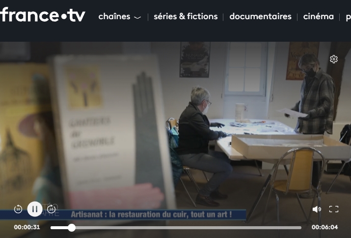Photo 1 Vidéo - France TV Météo à la carte - Artisanat : la restauration du cuir, tout un art !